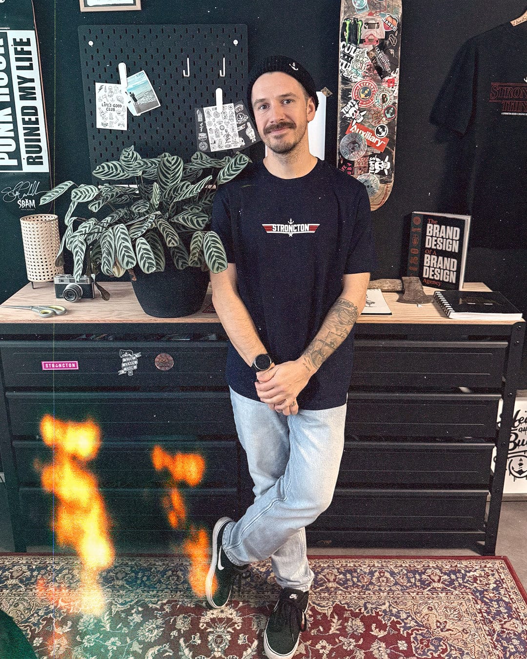 Wingman Organic T-Shirt - French Navy