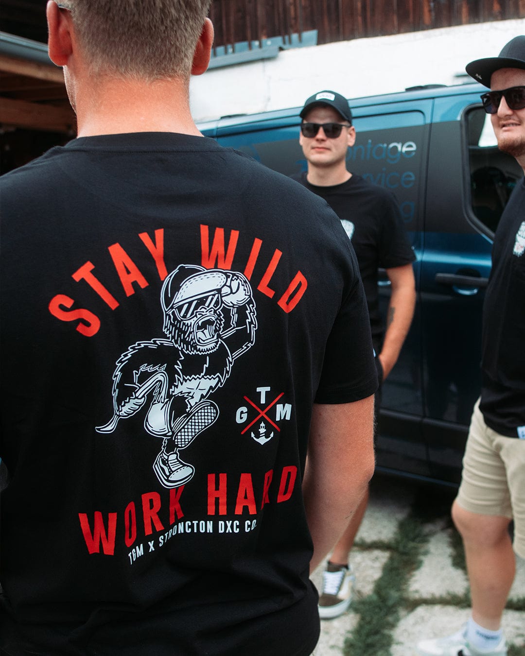 TGM Donkey Tom Organic T-Shirt - Black