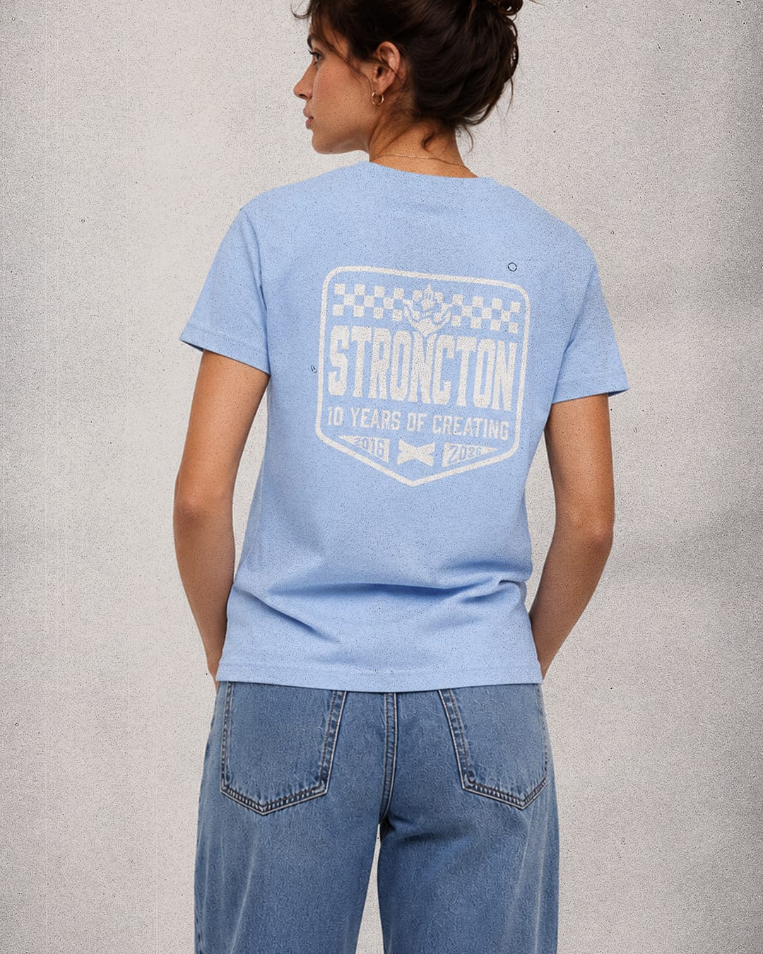 10 Years Creating Organic Shirt - Blue Soul