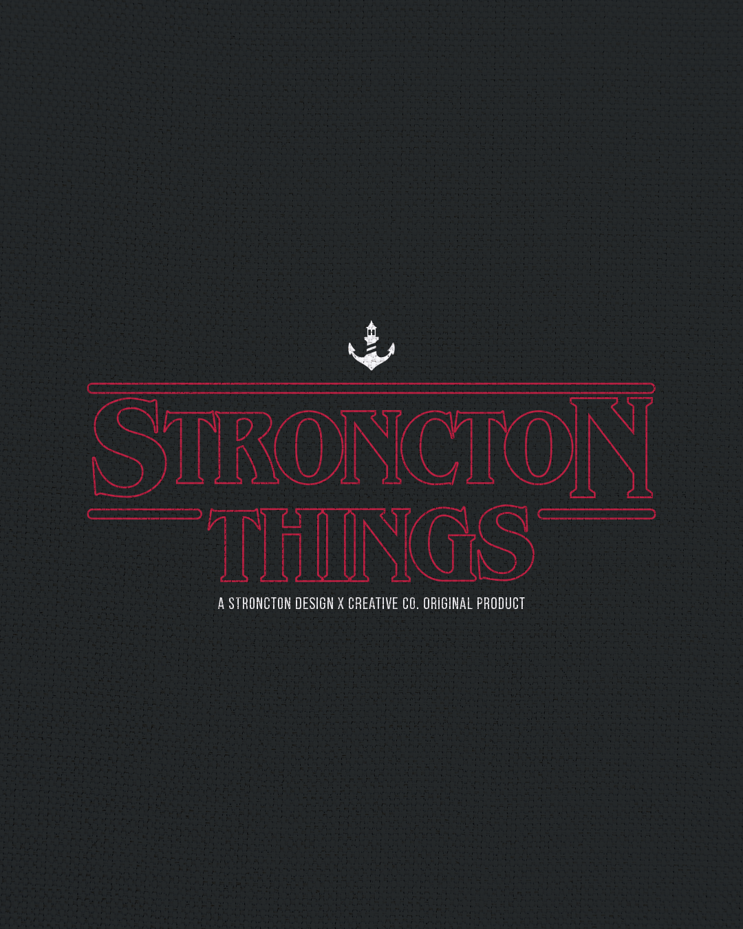 Stroncton Things Organic T-Shirt - Black