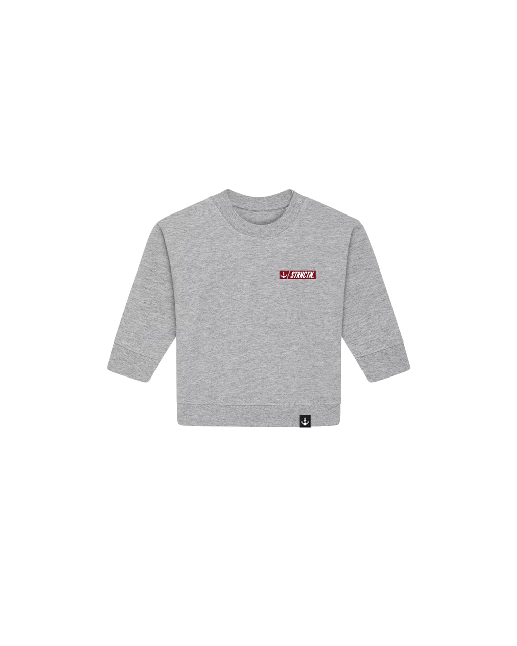 Simplify Organic BABY Crewneck - Heather Grey