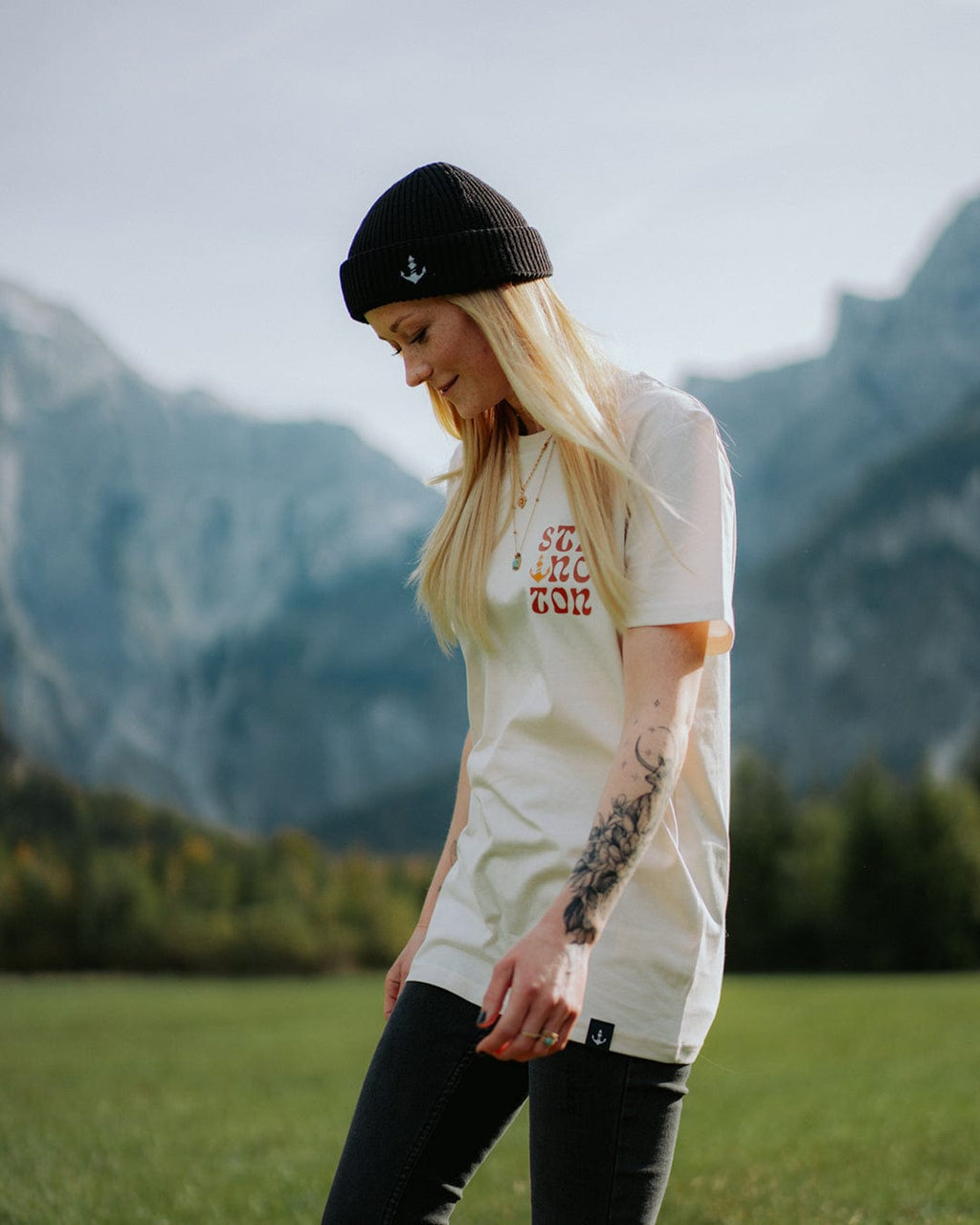 Logo Stitch Harbour Beanie