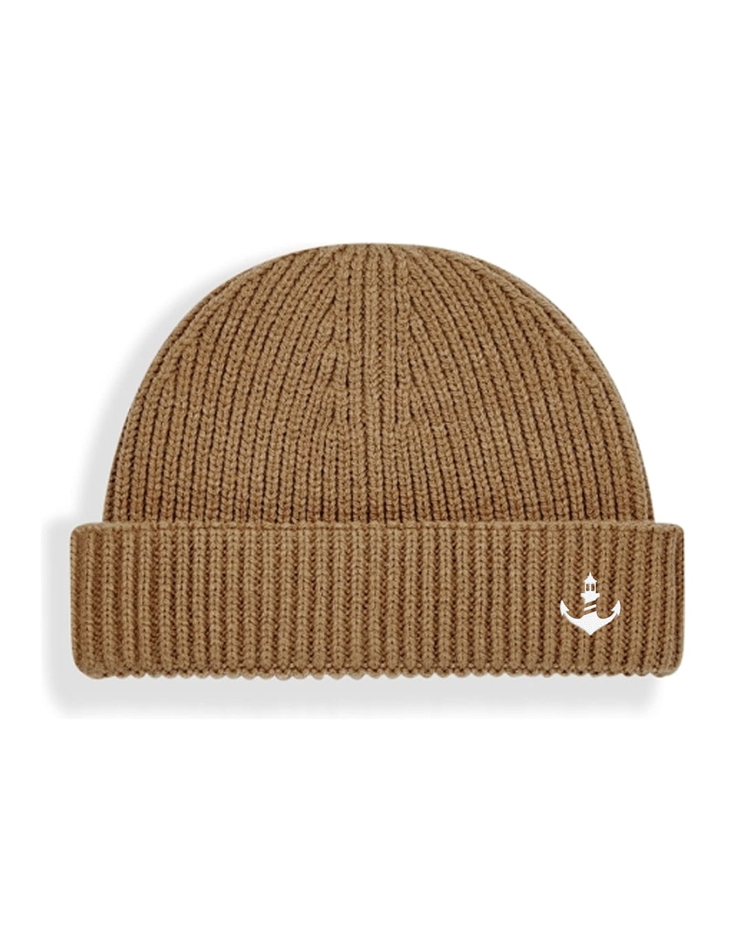 Logo Stitch Harbour Beanie - Walnut