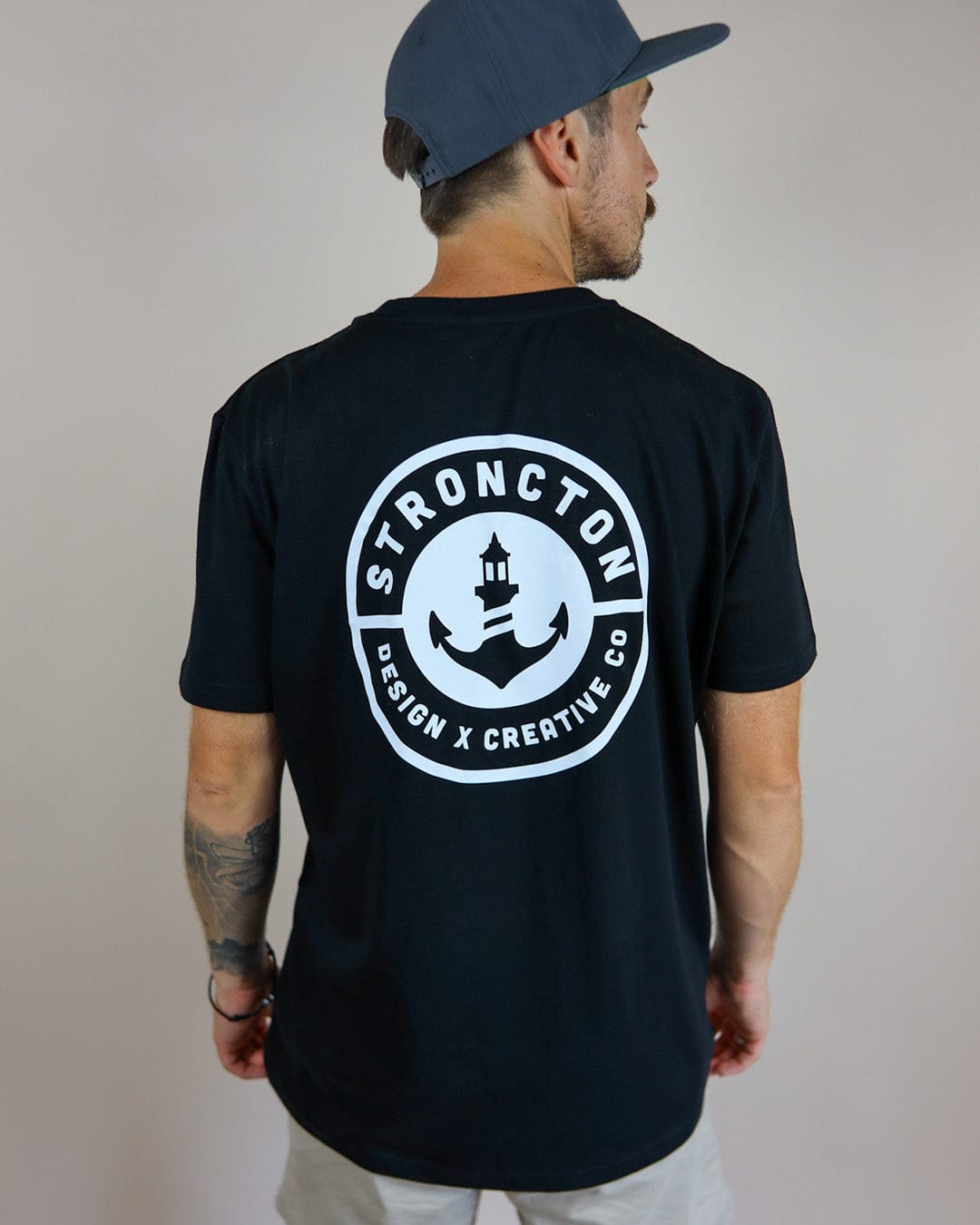 Stroncton DXCCo Logo T-Shirt - Black