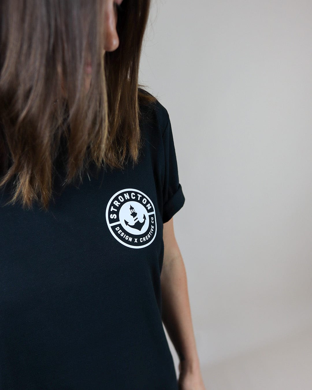 Stroncton DXCCo Logo T-Shirt - Black