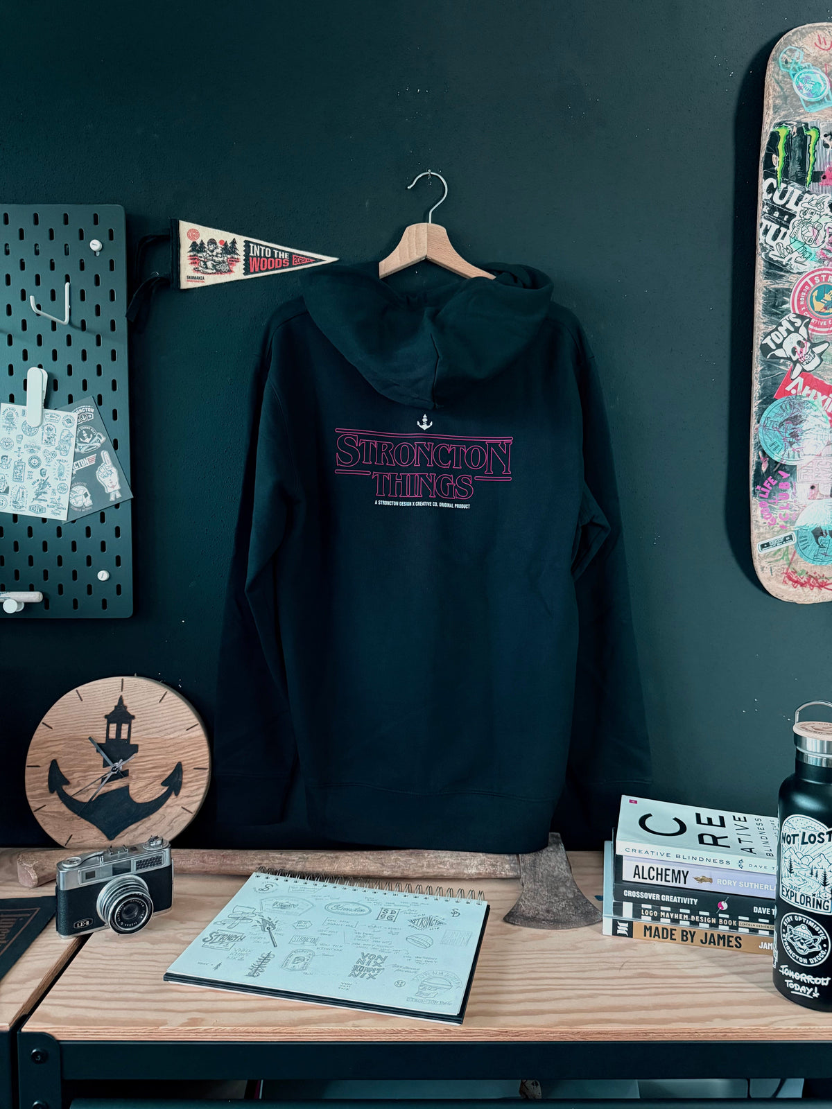 Stroncton Things Zip Hoodie