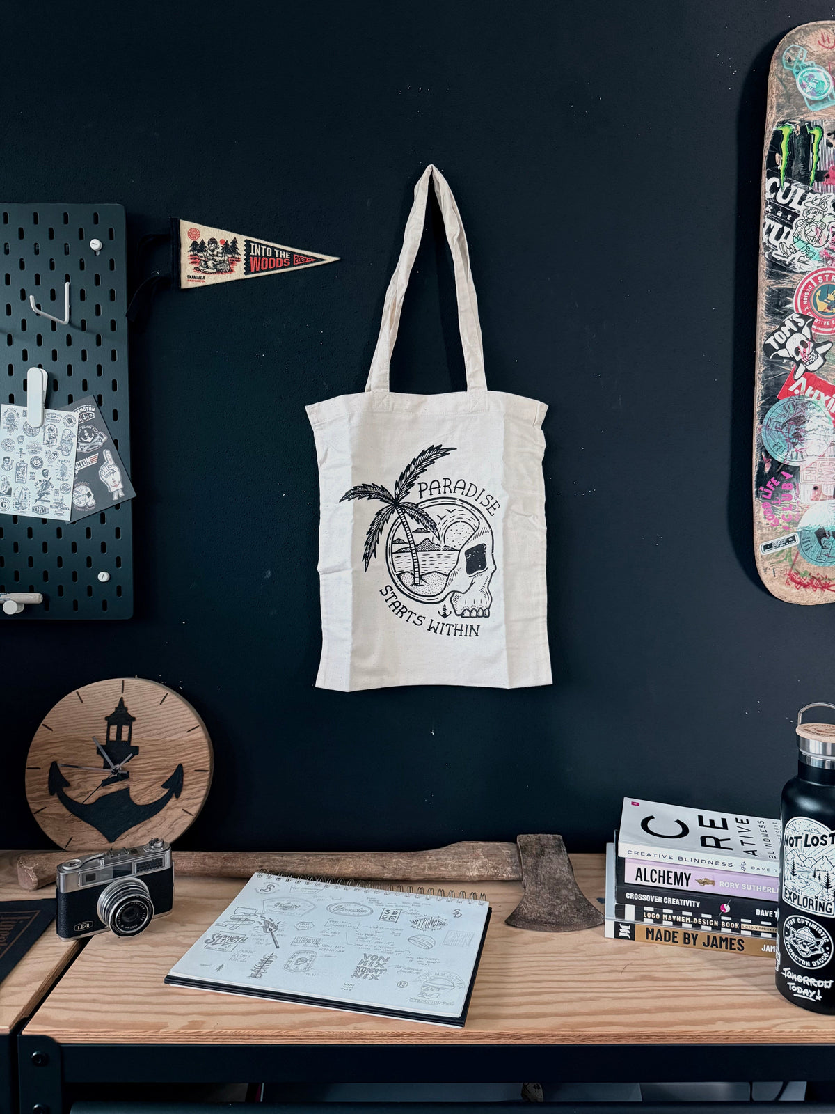 Paradise Organic Tote Bag