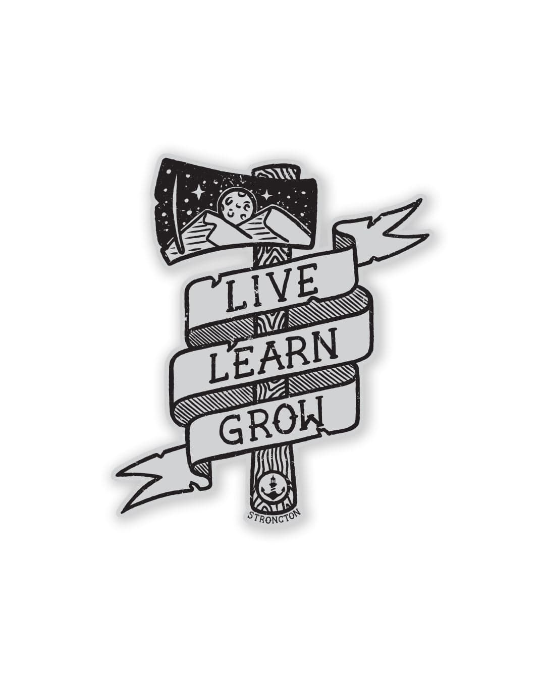 Live Learn Grow Sticker