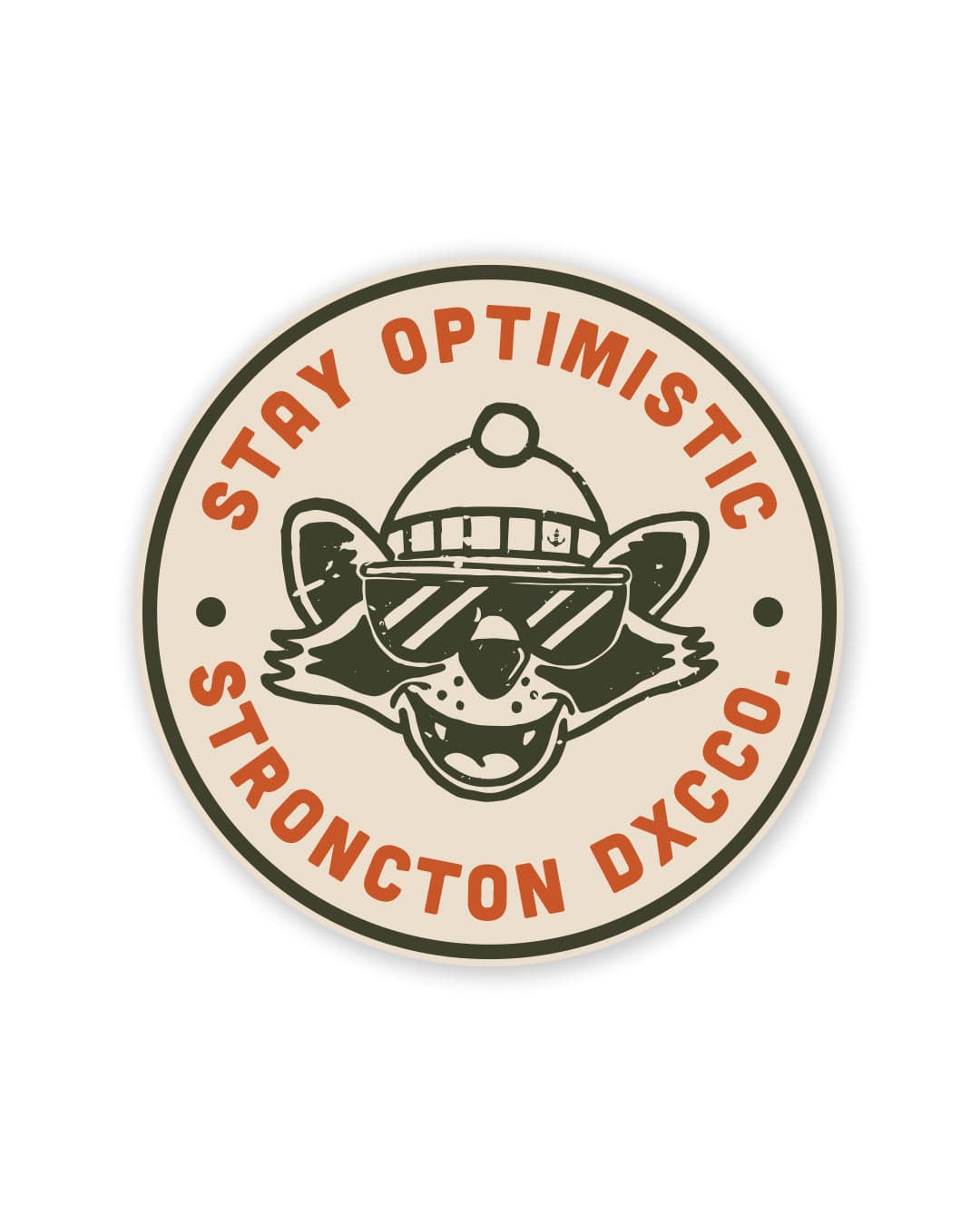 Optimistic Fred Sticker