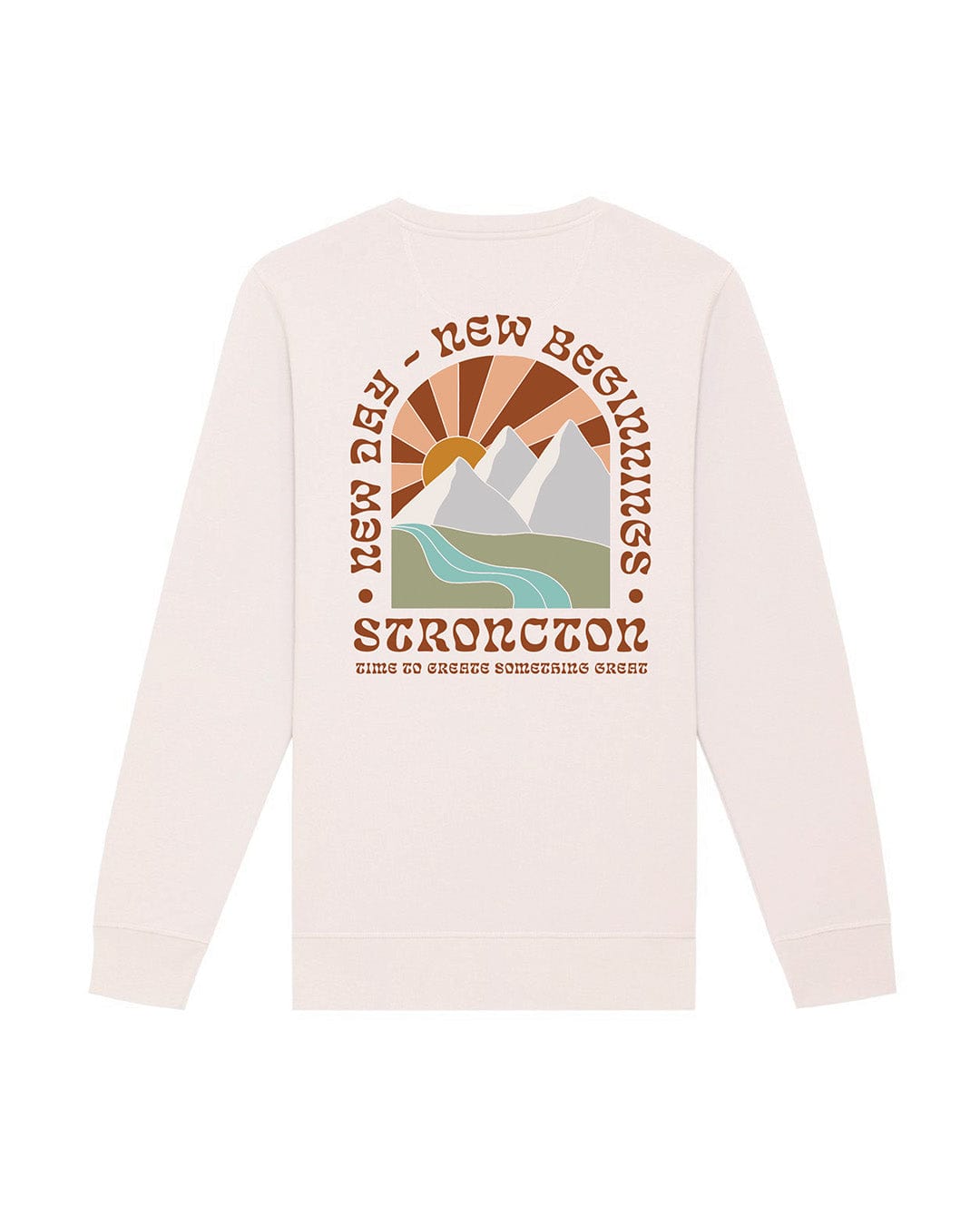 New Day Organic Crewneck - Vintage White