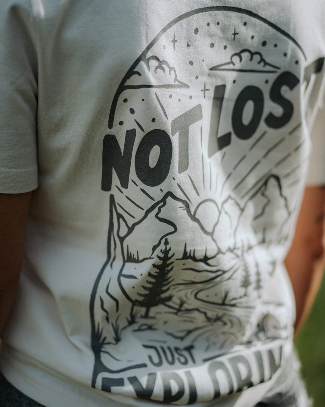 Not Lost Organic T-Shirt - Vintage White