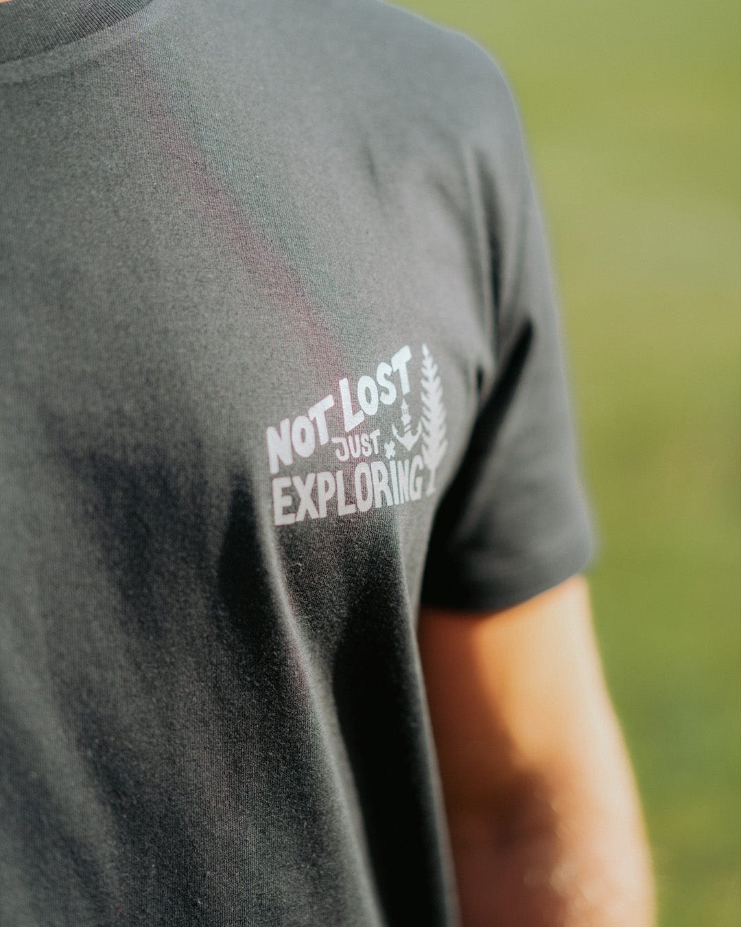 Not Lost Organic T-Shirt - Black
