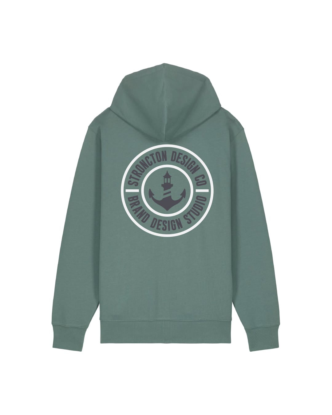 SDC Badge Organic Zip Hoodie - Green Bay