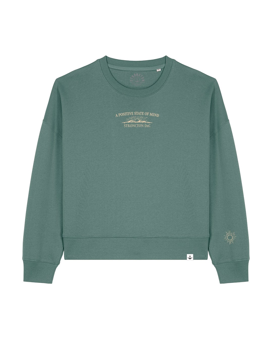 State of Mind Organic Women Crewneck - Green Bay