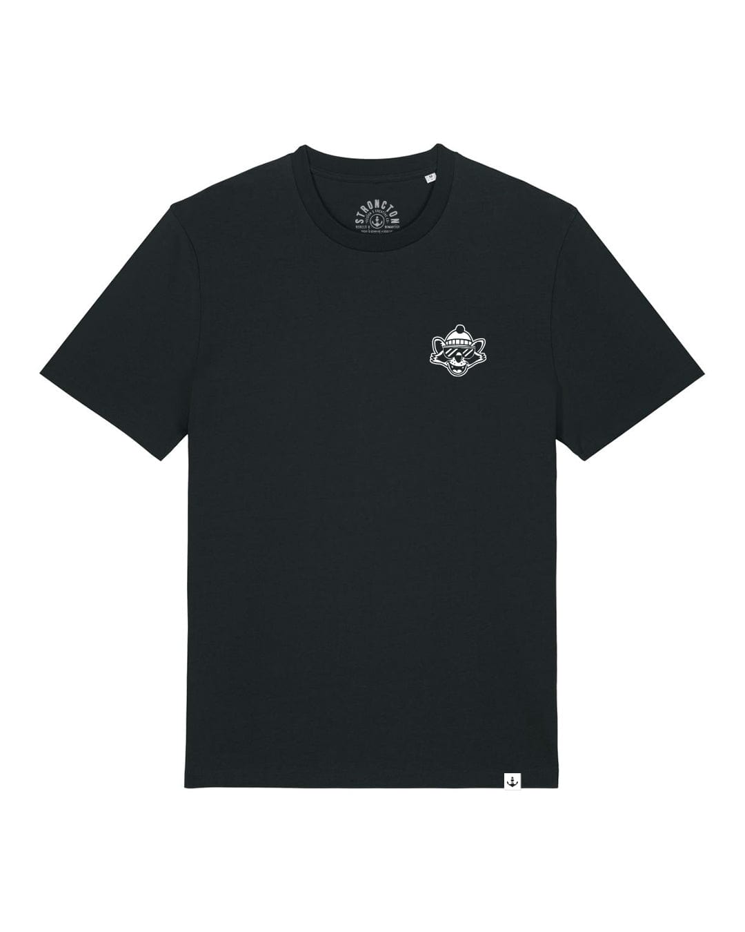 Stoked Fred Organic T-Shirt - Black