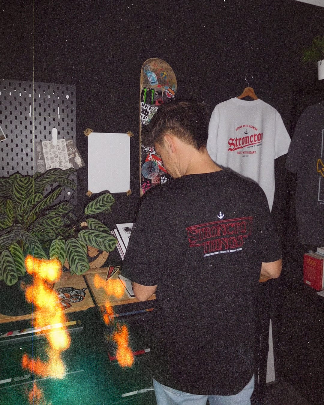 Stroncton Things Organic T-Shirt - Black