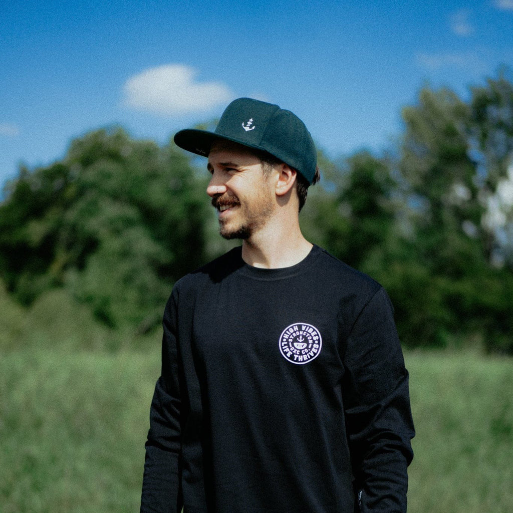 Logo Stitch Snapback Cap