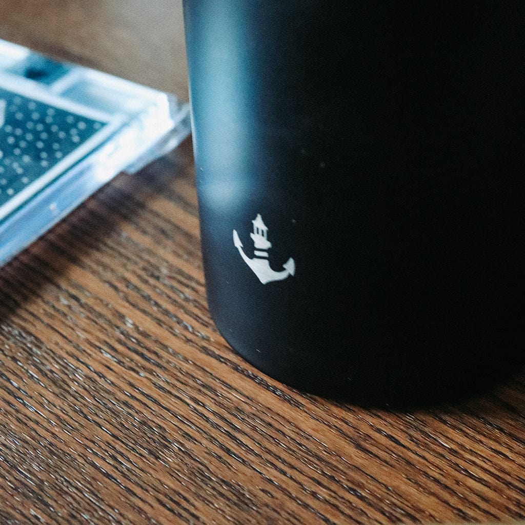 Flow Like A River Thermo Bottle (Black)