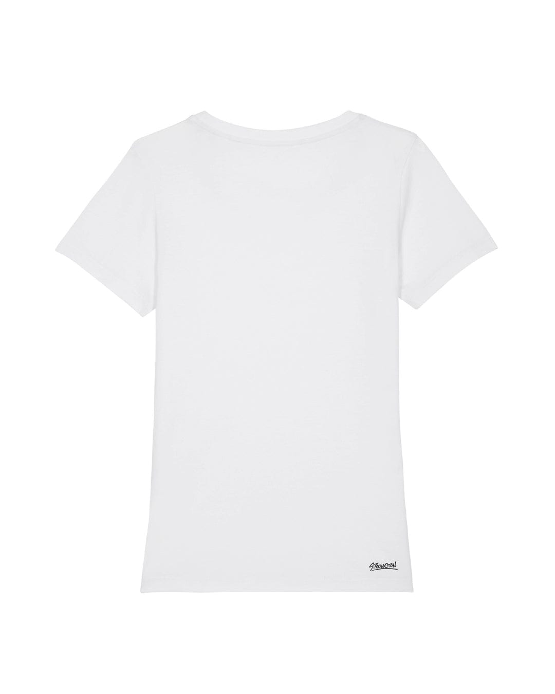 Logo Stitch Women Shirt - White