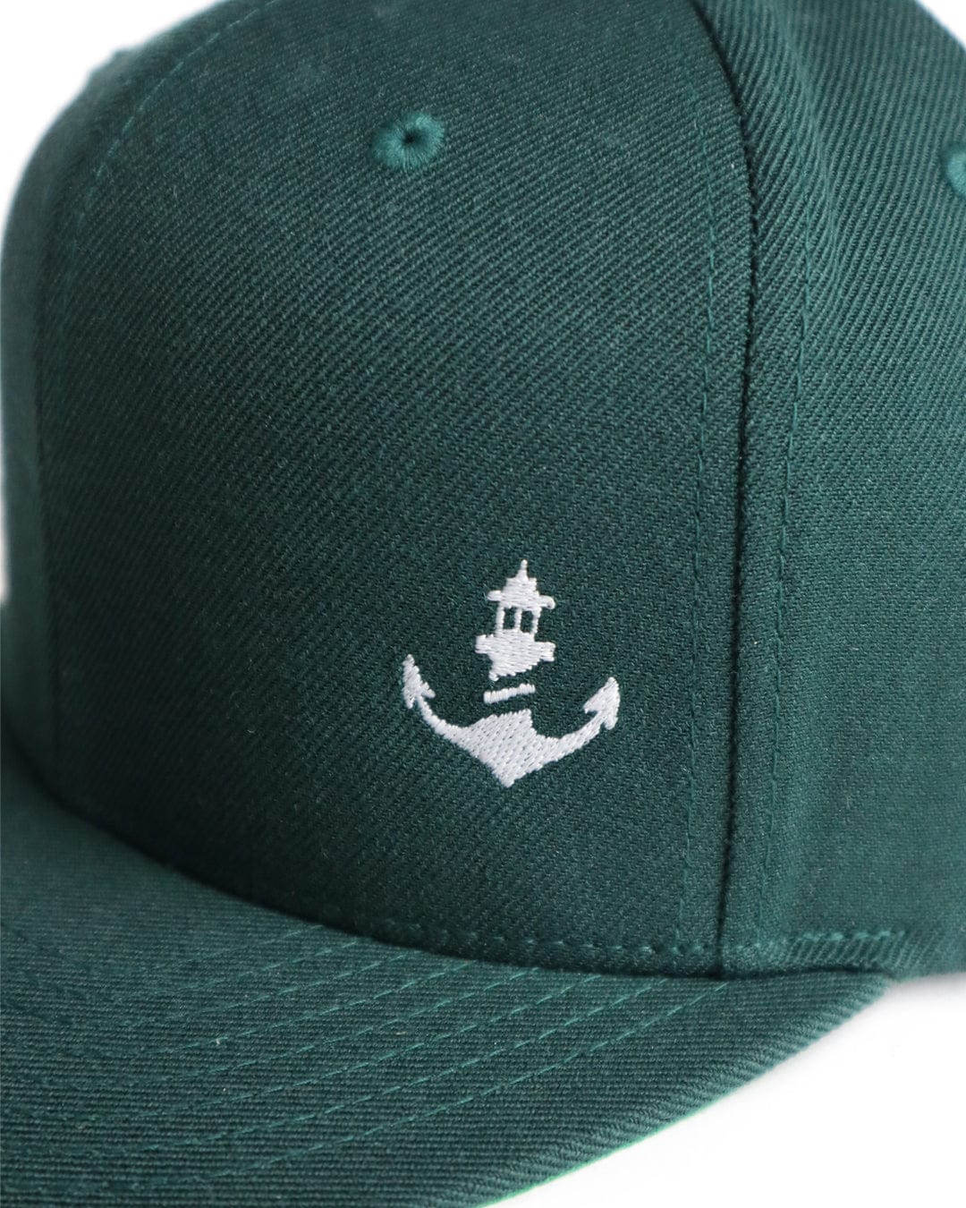 Logo Stitch Snapback Cap