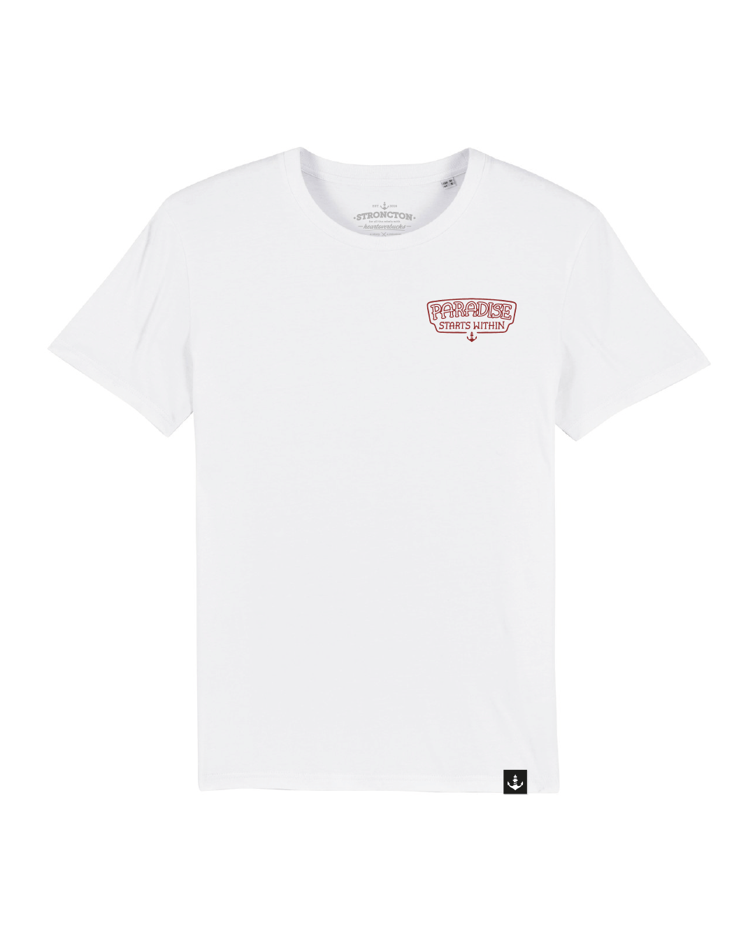 Paradise T-Shirt - White/Rust