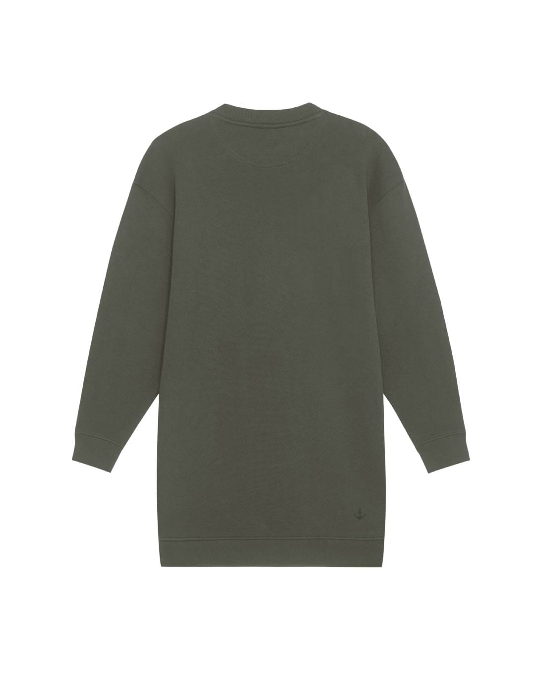 Heart Crewneck Dress - Khaki