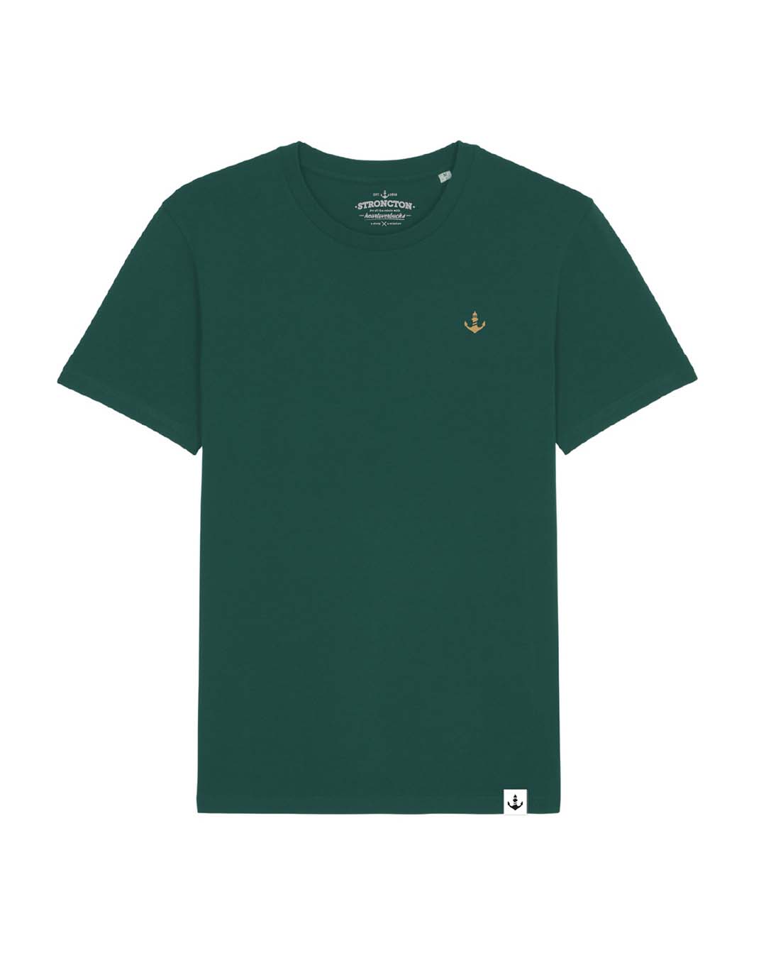 Logo Stitch T-Shirt - Glazed Green/Gold