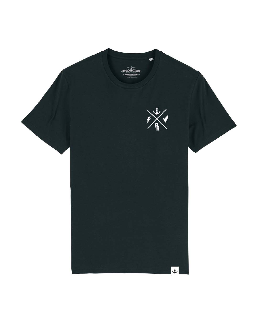 R x R Unisex T-Shirt - Black