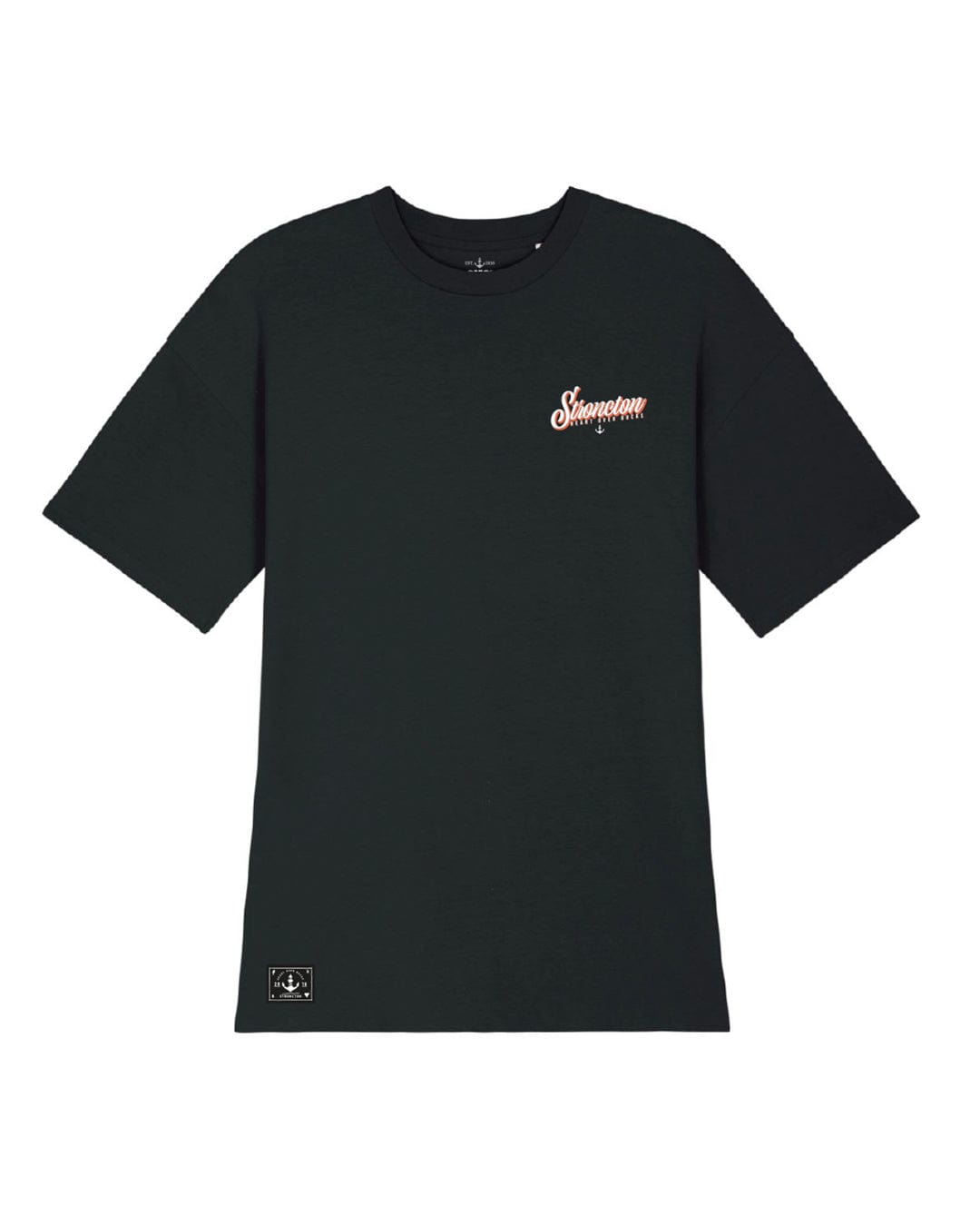 Sunny Vibes T-Shirt-Kleid - Black