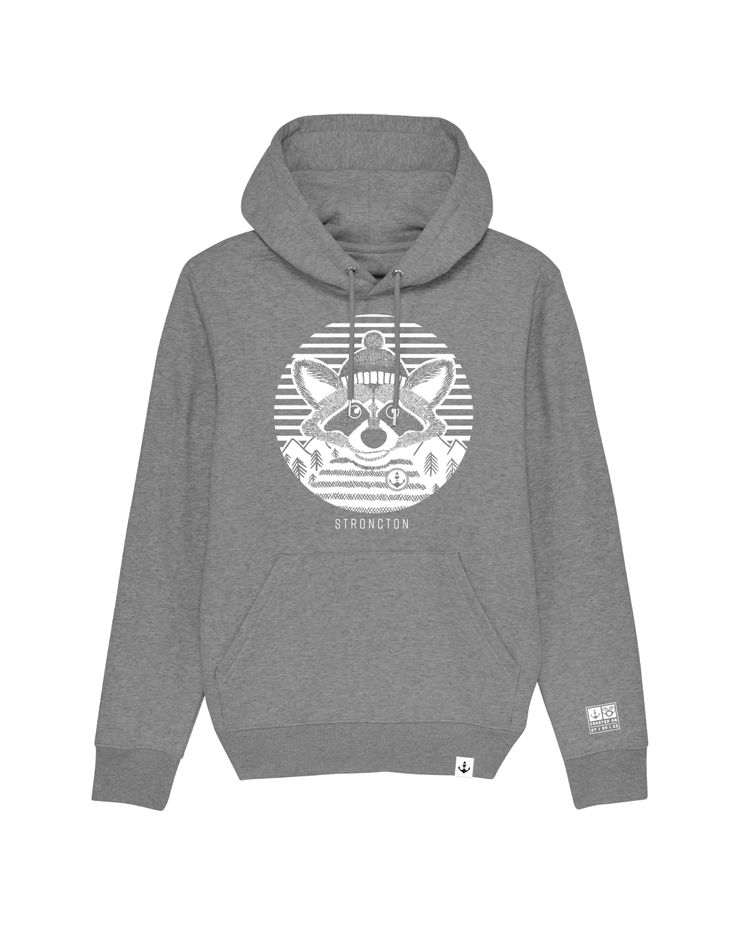 Fred Classic Hoodie 22 - Mid Heather Grey